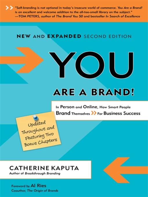 Title details for You Are a Brand! by Catherine Kaputa - Available
